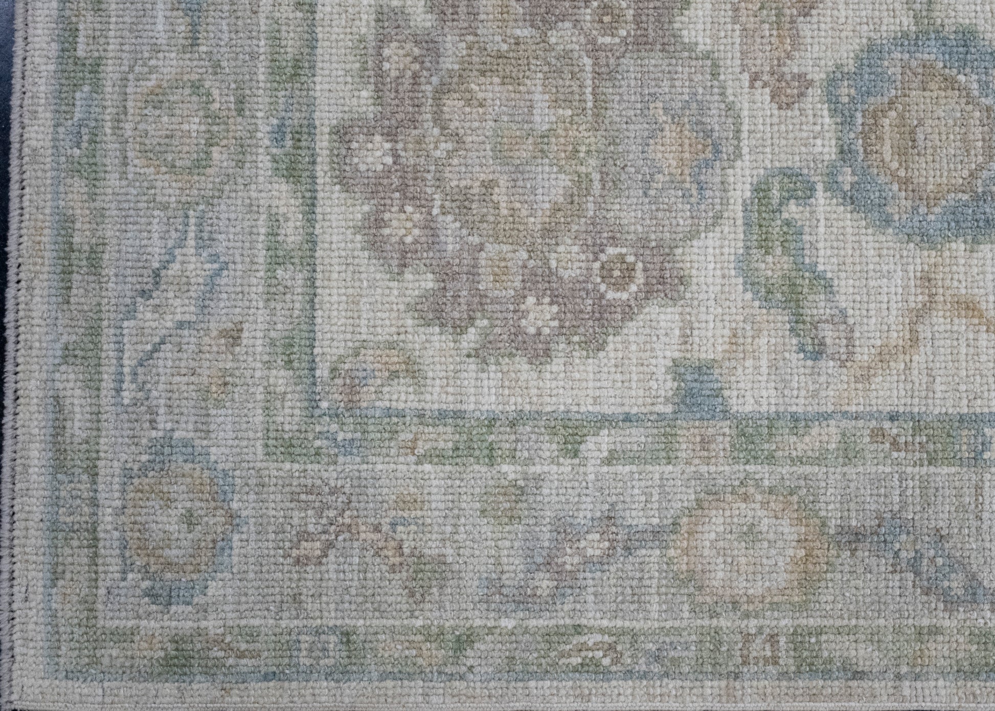 Turkish Oushak Runner Rug 2'9" x 8'1" #16349