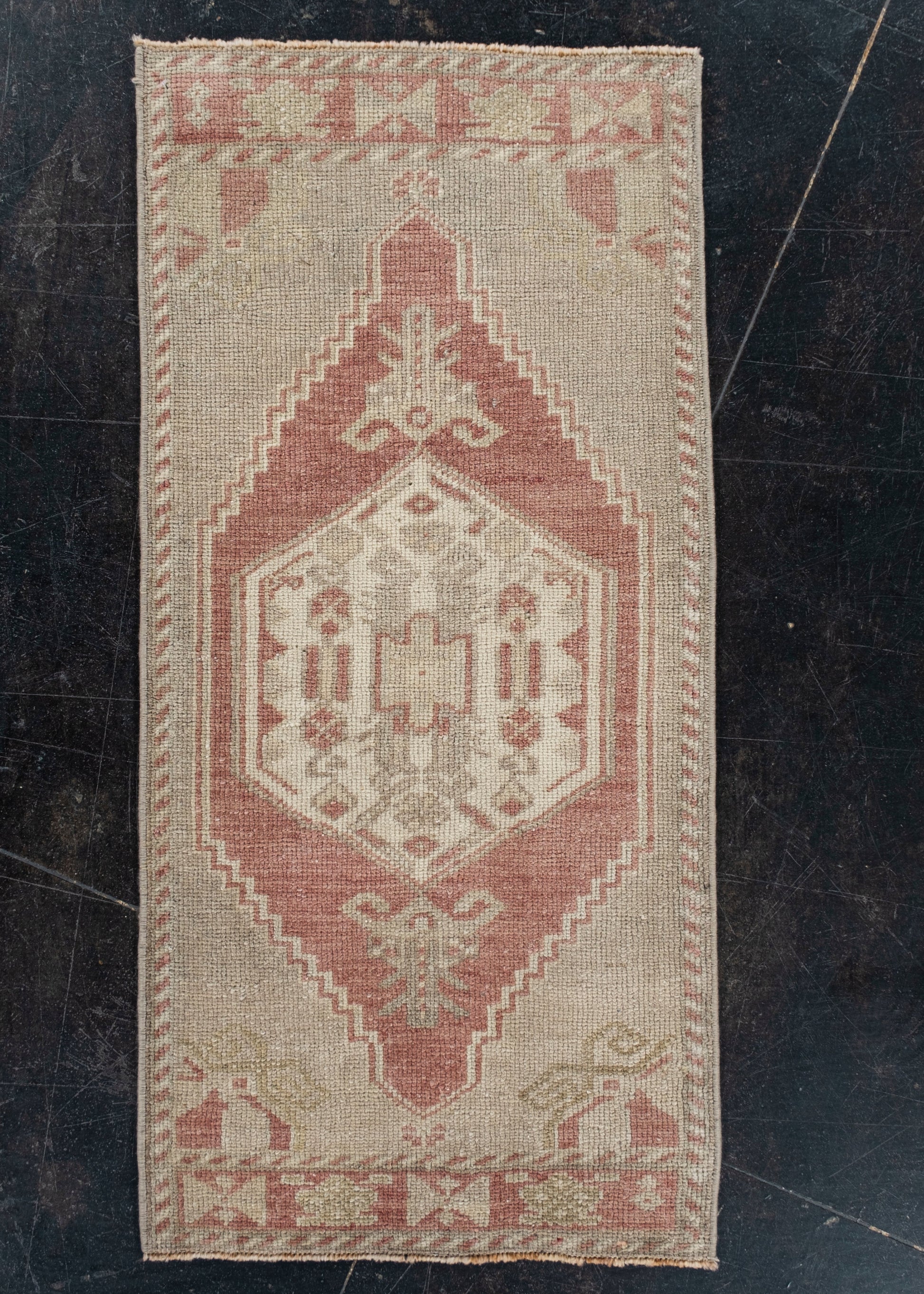 Turkish Vintage Anatolian Rug 1'6" x 3'3" #01