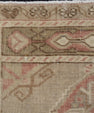 Oriental Hand Knotted Vintage Turkish Mini Rug 1'8" x 2'8" #10081
