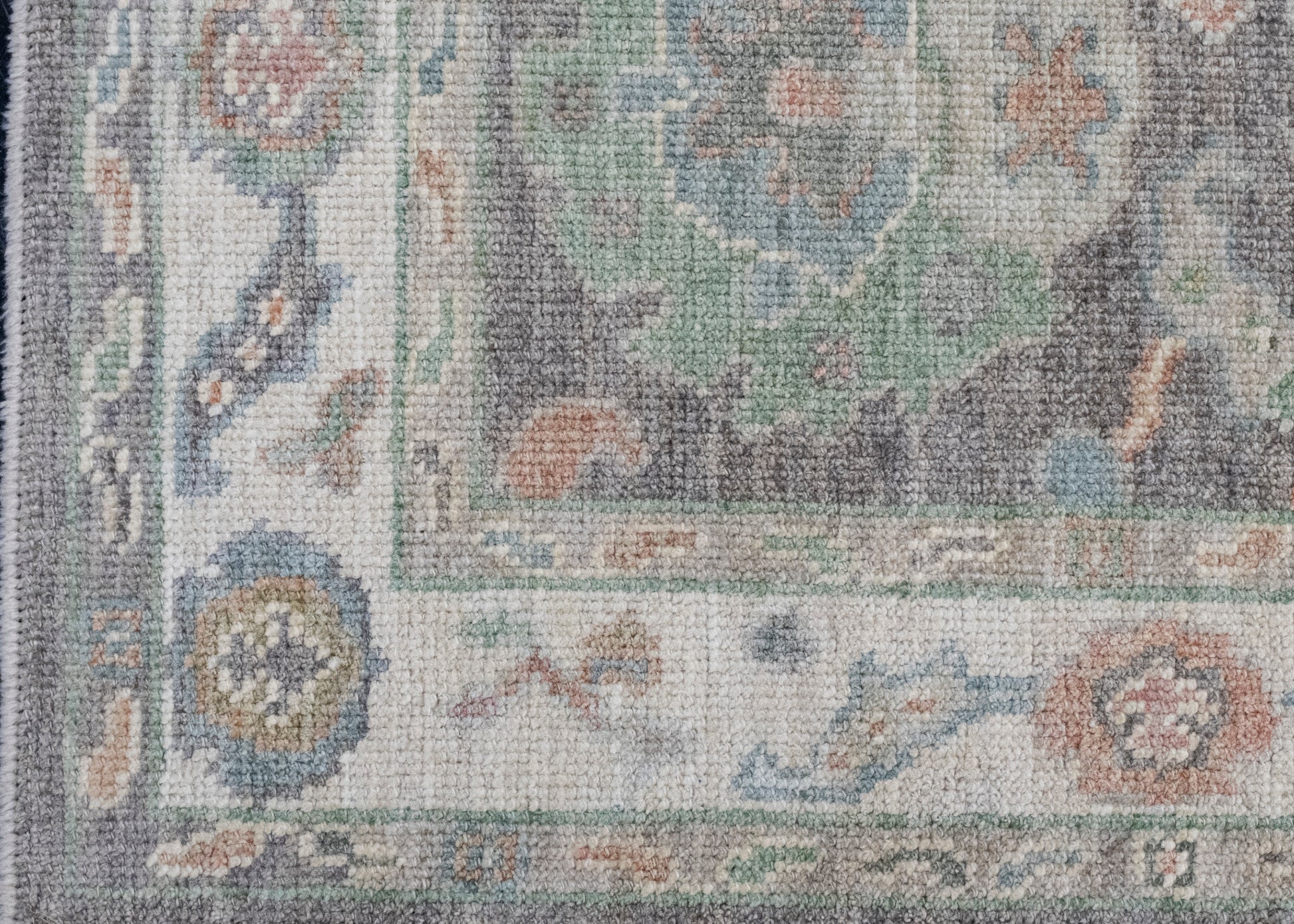 Turkish Oushak Runner Rug 2'9" x 8'3" #16170