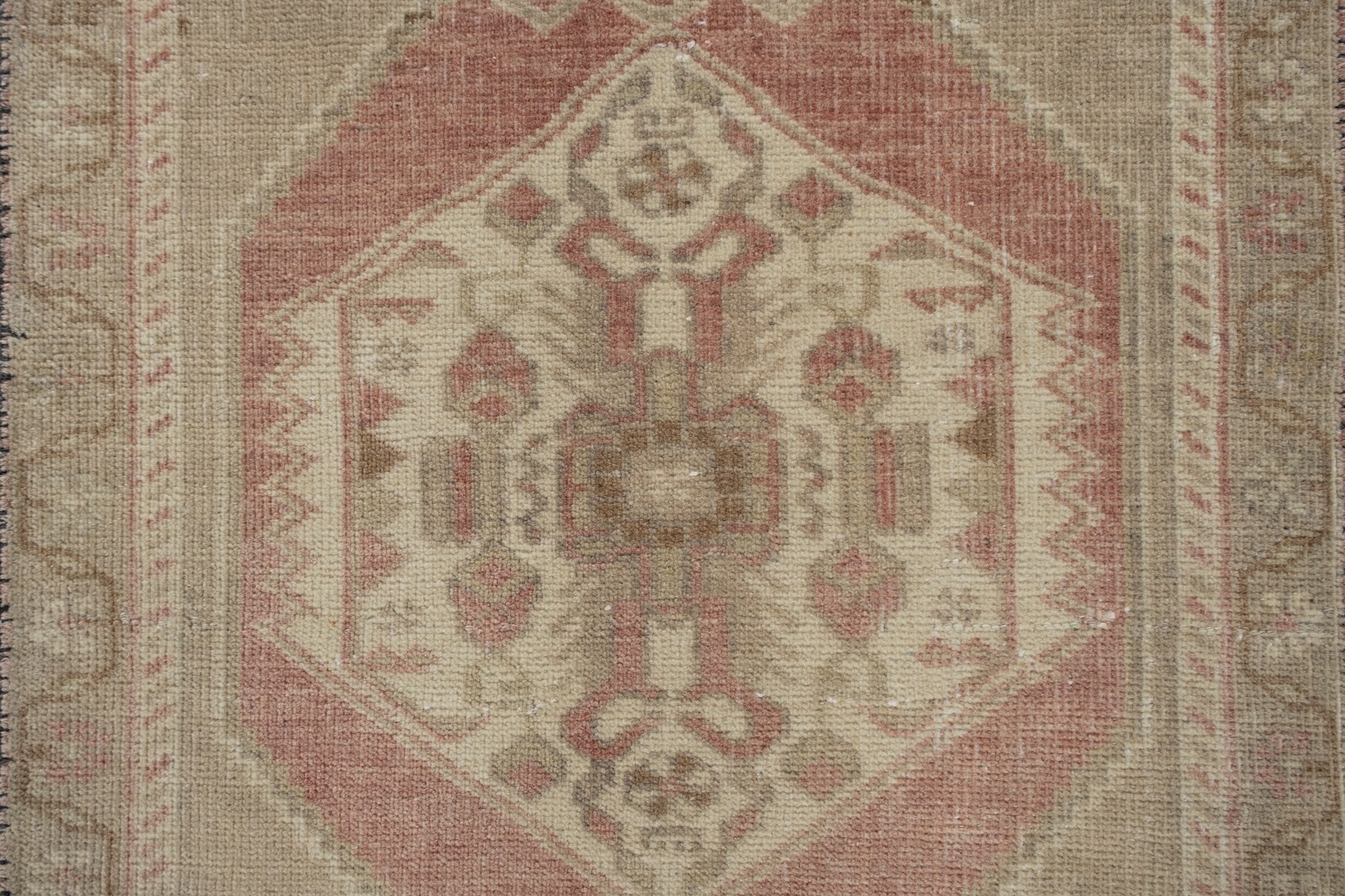Oriental Hand Knotted Vintage Turkish Mini Rug 1'8" x 2'8" #10081
