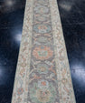 Turkish Oushak Runner Rug 2'3" x 9'11" #16220