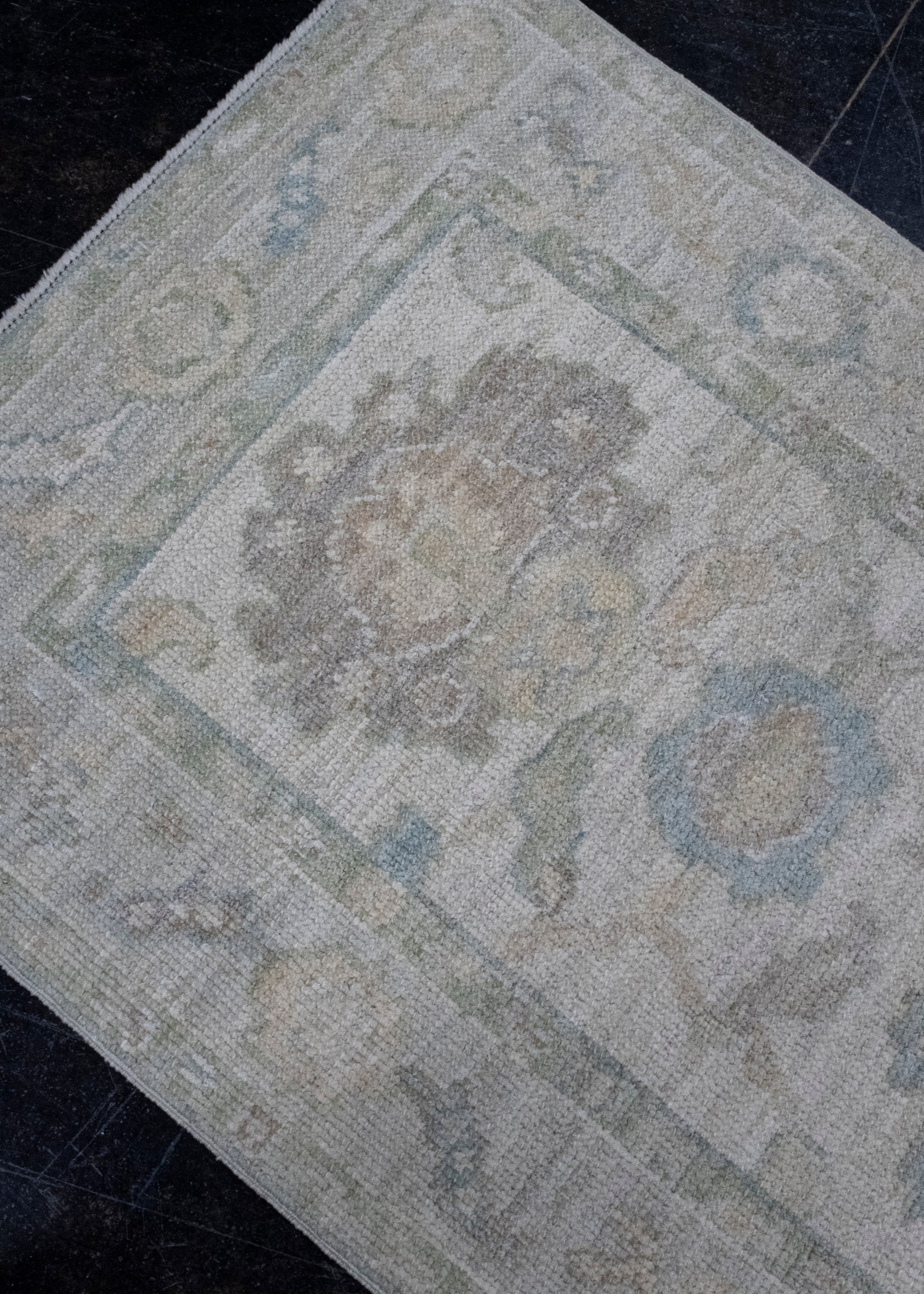 Turkish Oushak Runner Rug 2'8" x 8'4" #16404