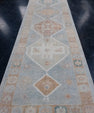 Turkish Oushak Runner Rug 4'1" x 14'4" #16727