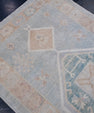 Turkish Oushak Runner Rug 4'1" x 14'4" #16727