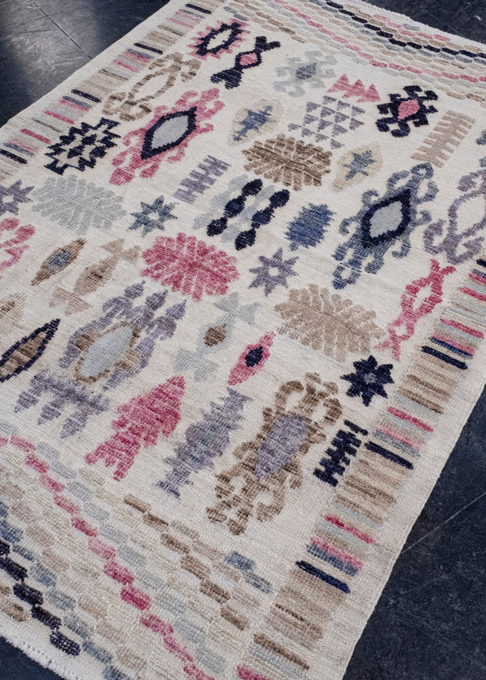 Oriental Handmade Flatweave Turkish Kilim 4'1" x 6'2" #16998
