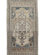 Oriental Hand Knotted Vintage Turkish Mini Rug 1'10" x 3'5" #10002