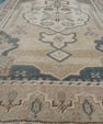Oriental Hand Knotted Vintage Turkish Mini Rug 1'10" x 3'5" #10002