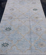 Turkish Oushak Rug 4'2" x 6'5" #16978