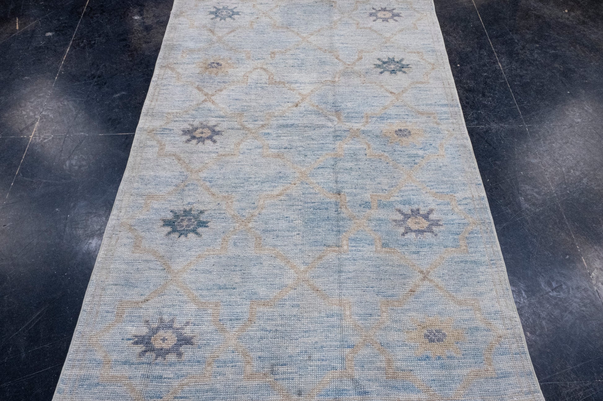 Turkish Oushak Rug 4' x 6'3" #16980