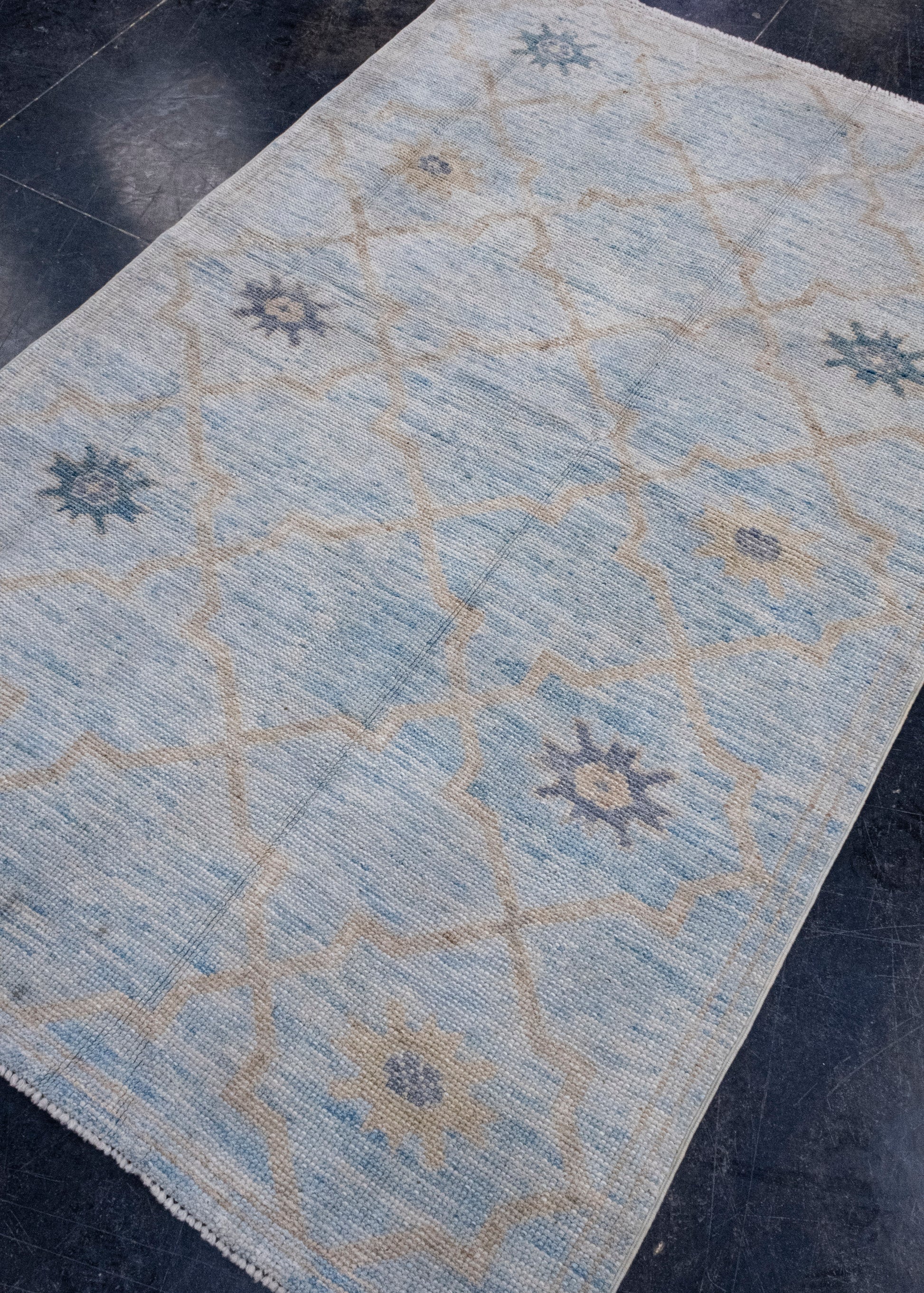 Turkish Oushak Rug 4' x 6'3" #16980
