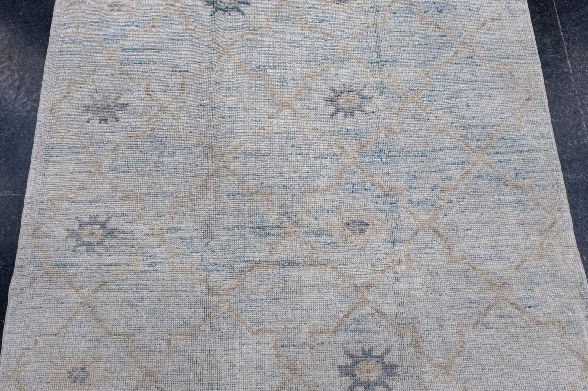 Turkish Oushak Rug 4'11" x 6'9" #16976