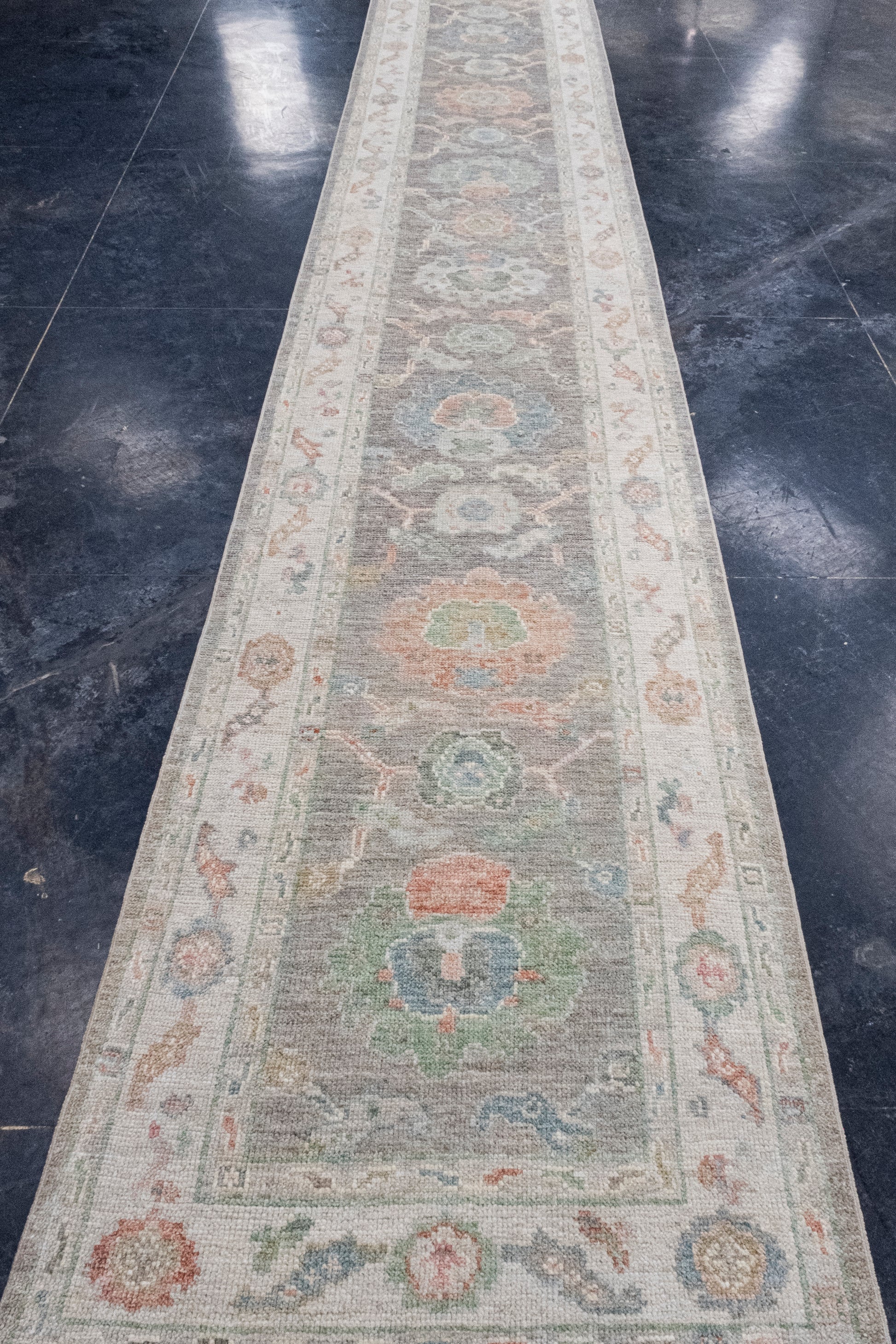 Turkish Oushak Runner Rug 2'10" x 30'10" #16505