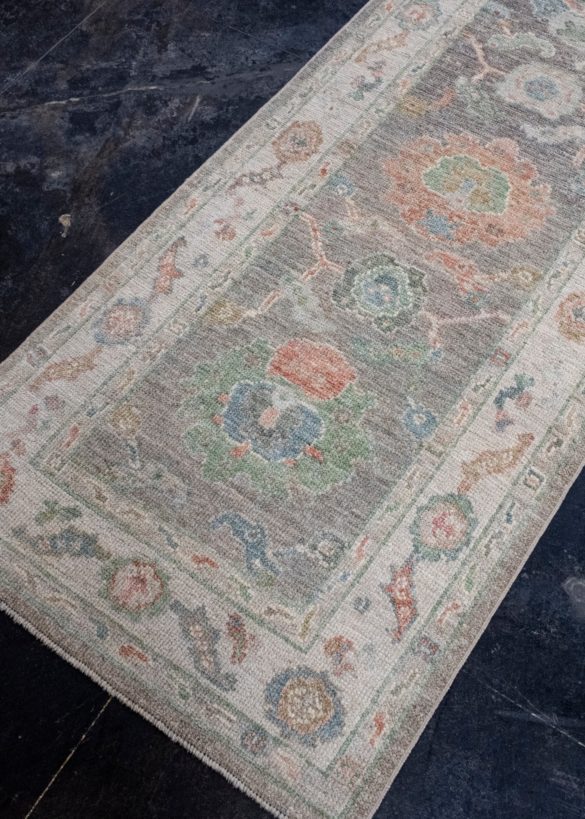 Turkish Oushak Runner Rug 2'10" x 30'10" #16505