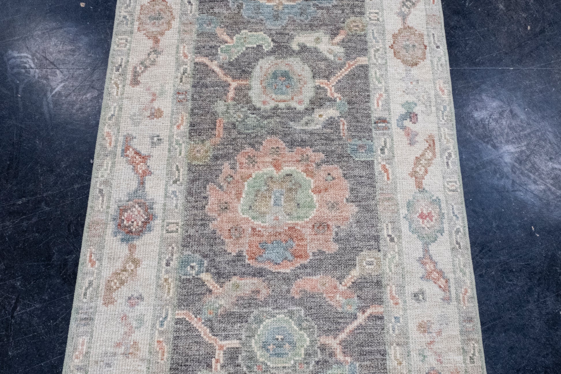 Turkish Oushak Runner Rug 2'9" x 31'1" #16218