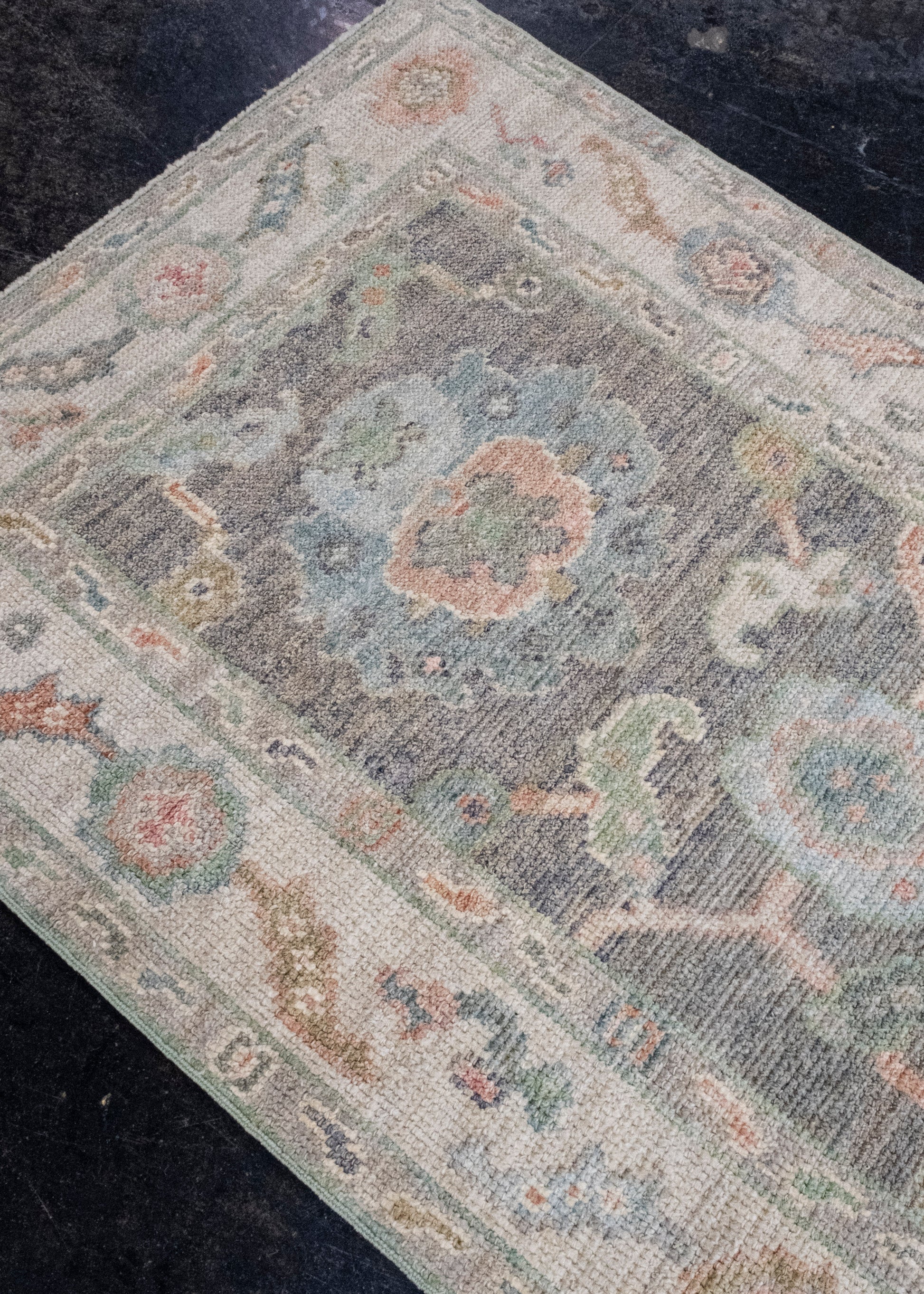 Turkish Oushak Runner Rug 2'9" x 31'1" #16218