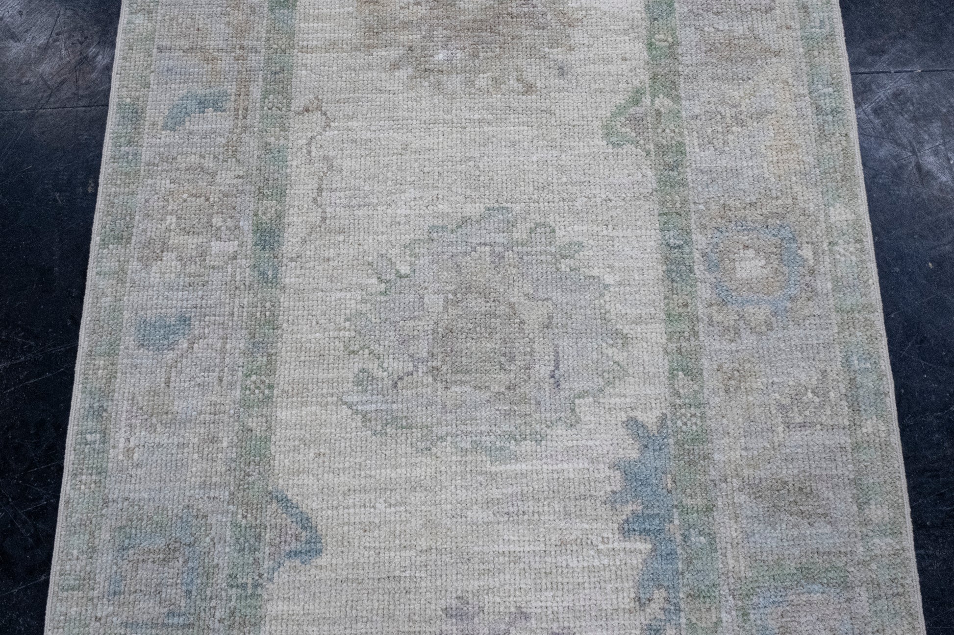 Turkish Oushak Runner Rug 2'10" x 22'6" #16419