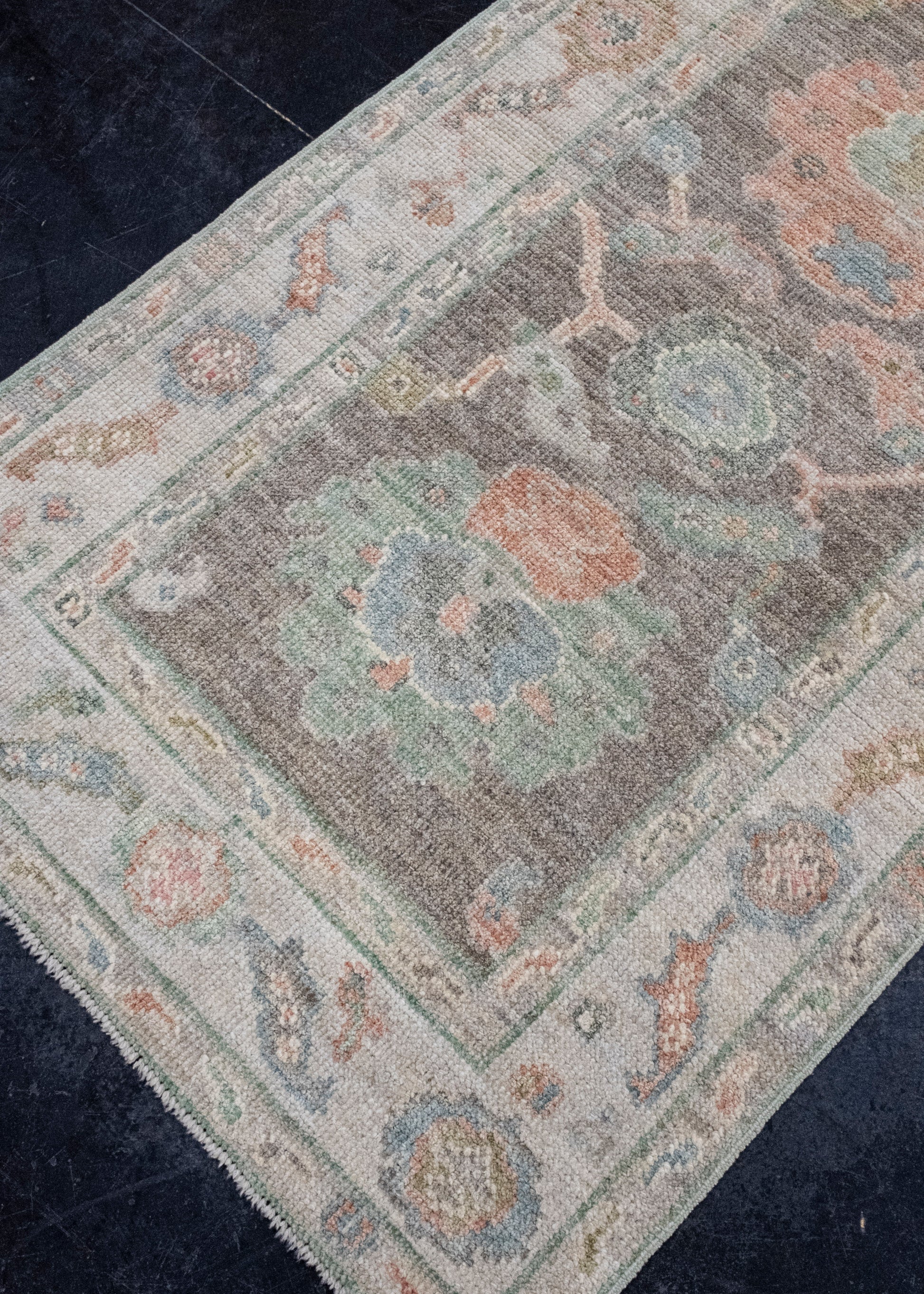 Turkish Oushak Runner Rug 2'10" x 22'5" #16219