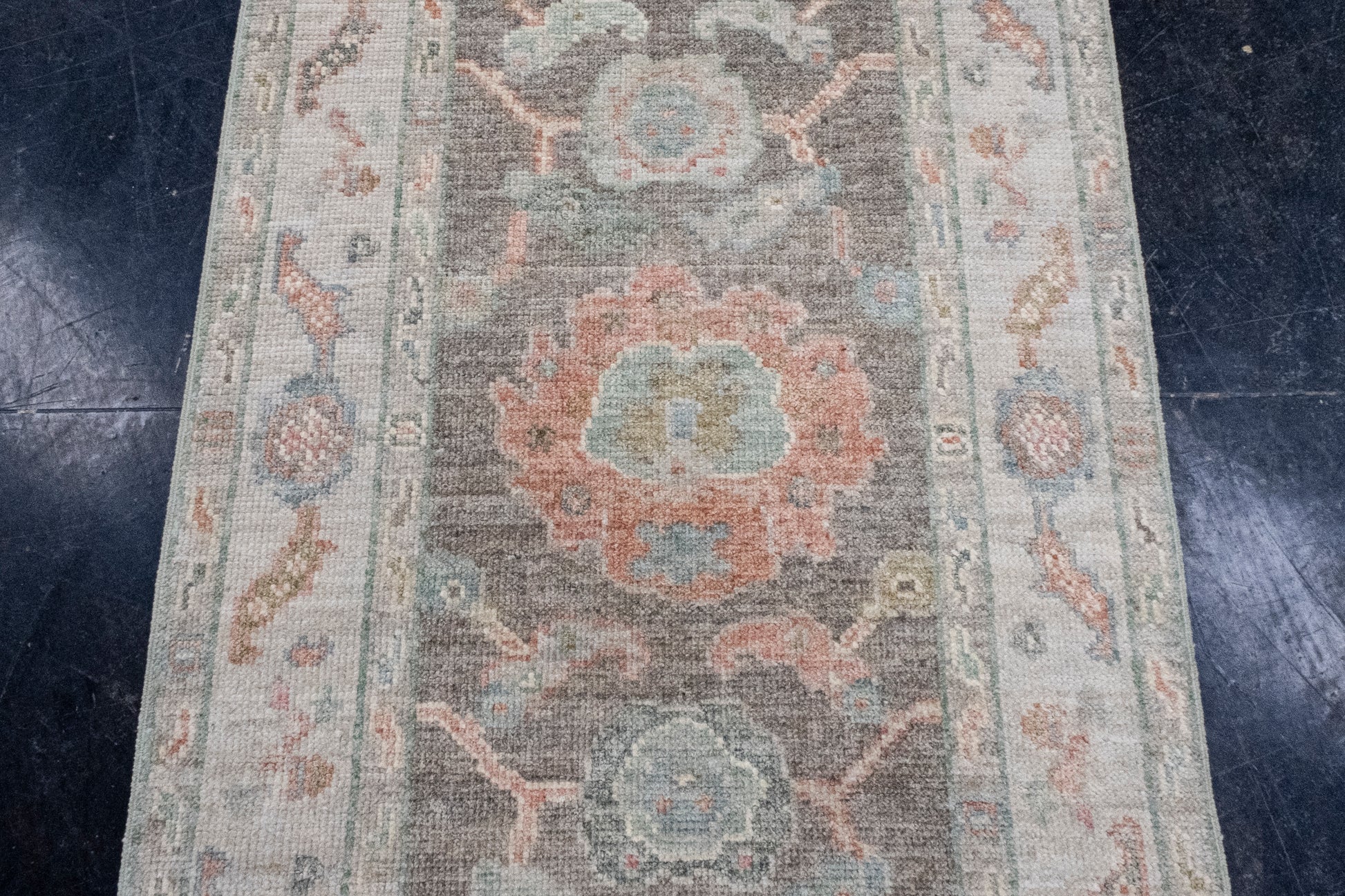 Turkish Oushak Runner Rug 2'10" x 22'5" #16219