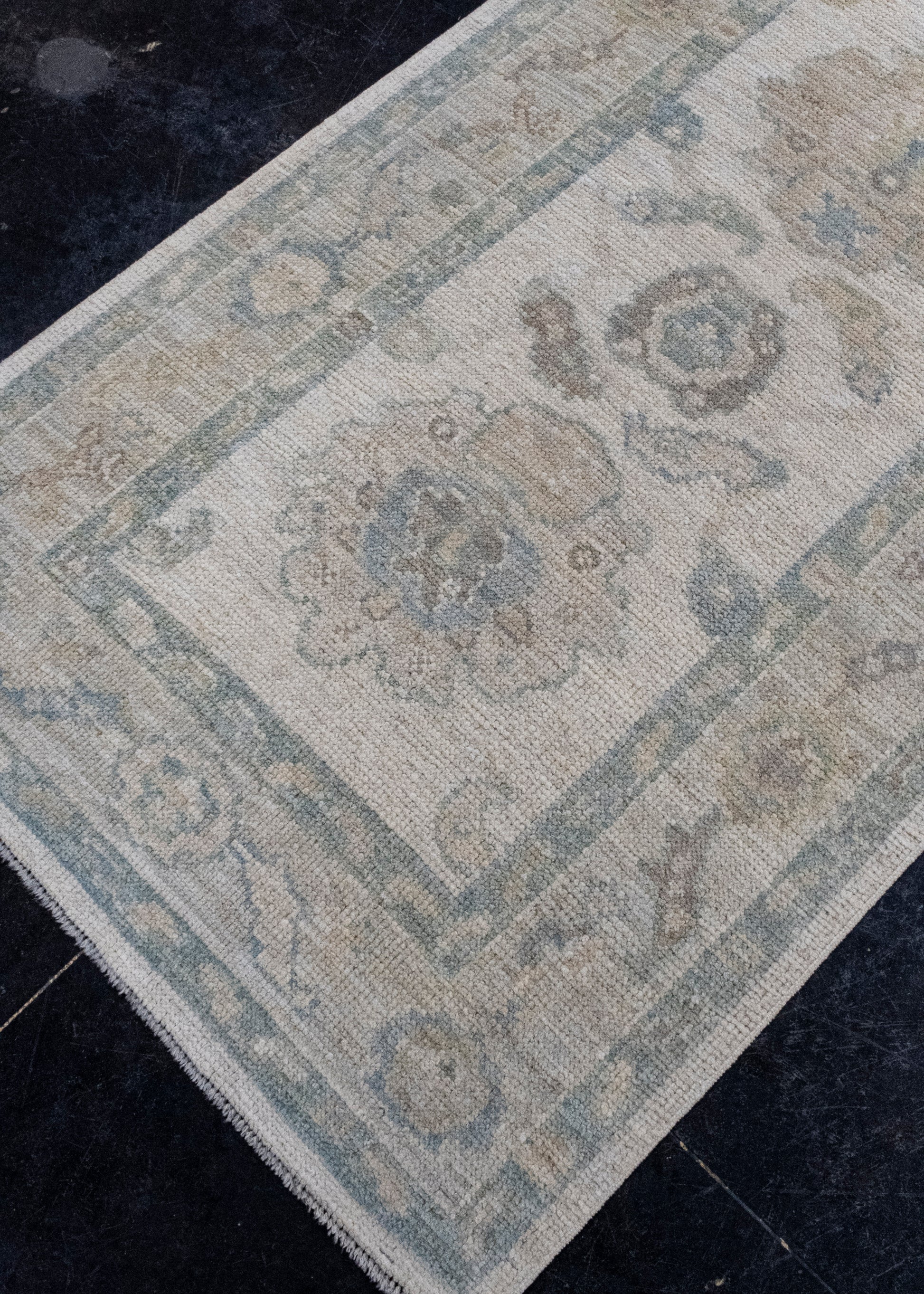 Turkish Oushak Runner Rug 2'11" x 24'11" #16306