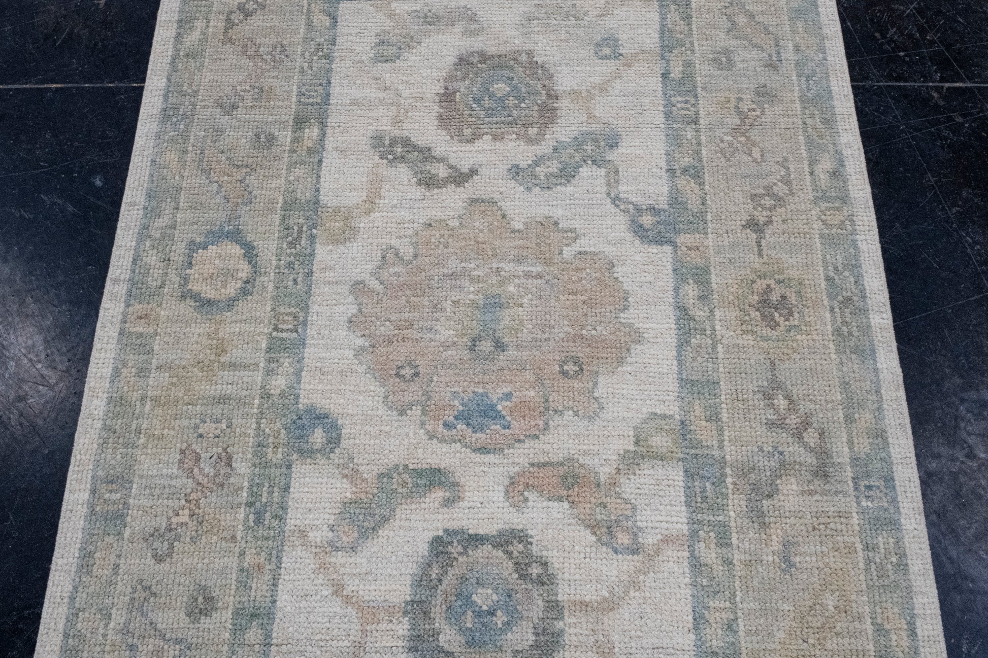 Turkish Oushak Runner Rug 2'11" x 24'11" #16306