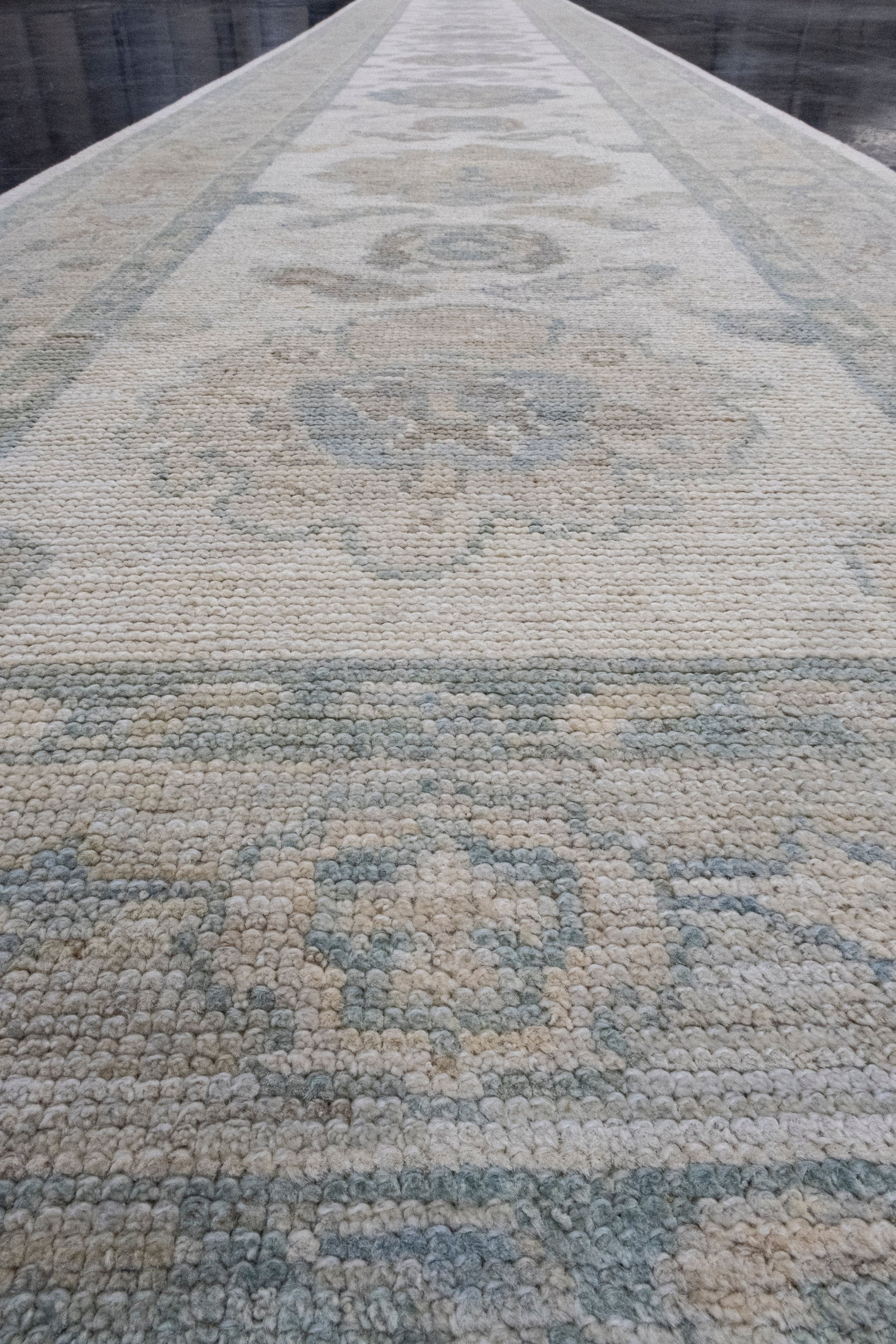Turkish Oushak Runner Rug 2'11" x 24'11" #16306