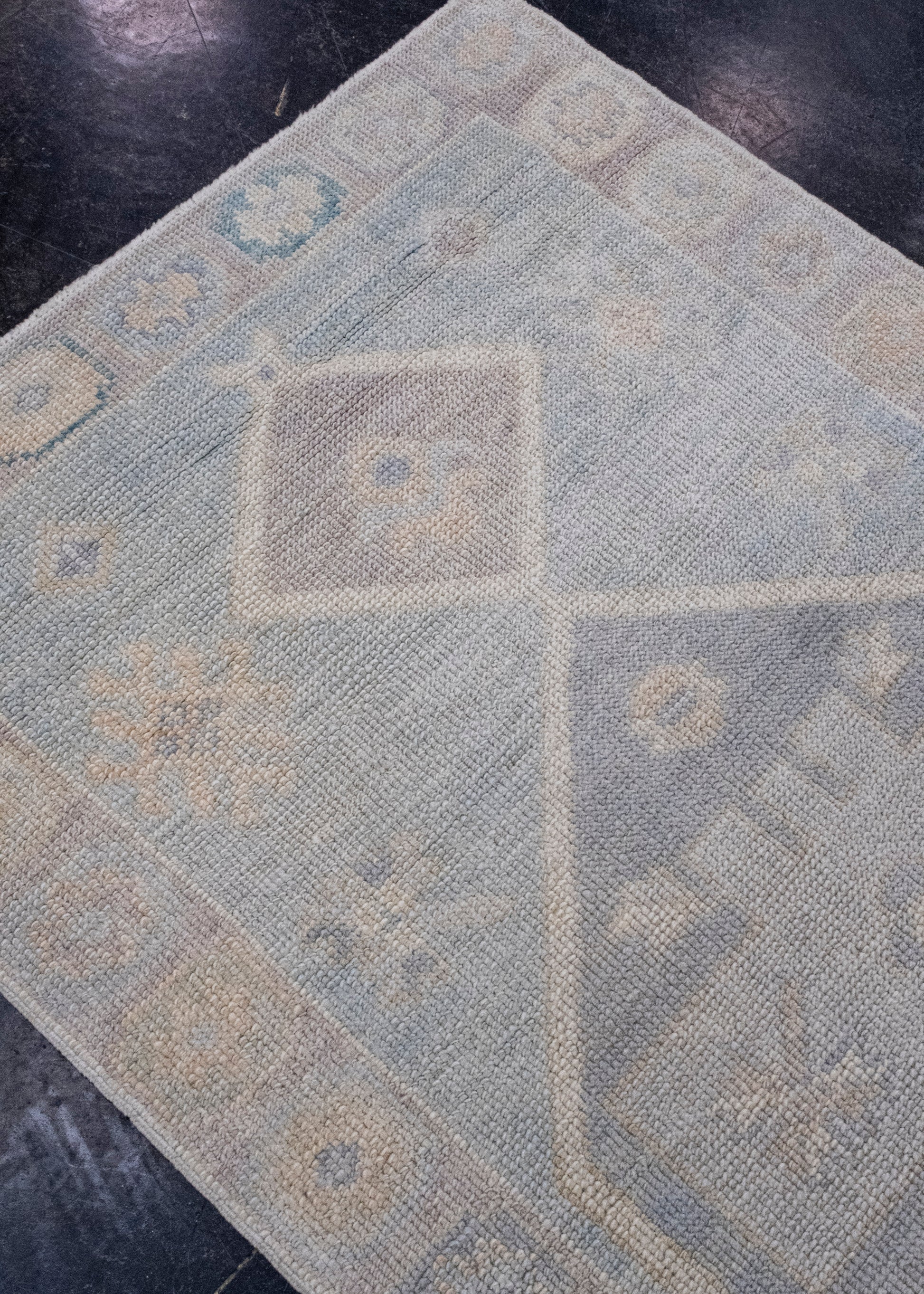 Turkish Oushak Runner Rug 3' x 16'2" #16559