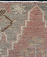 Oriental Hand Knotted Vintage Turkish Mini Rug 1'5" x 3'1" #10517