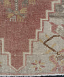 Oriental Hand Knotted Vintage Turkish Mini Rug 1'5" x 3'1" #10517