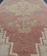 Oriental Hand Knotted Vintage Turkish Mini Rug 1'5" x 3'1" #10517