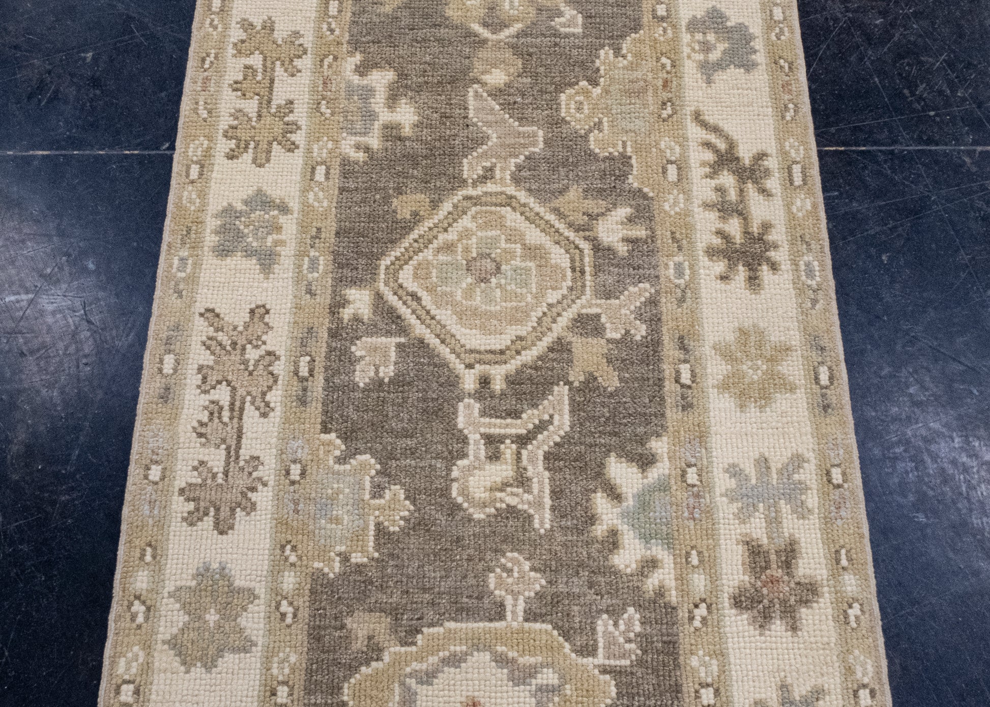 Turkish Oushak Runner Rug 2'6" x 16'2" #16675
