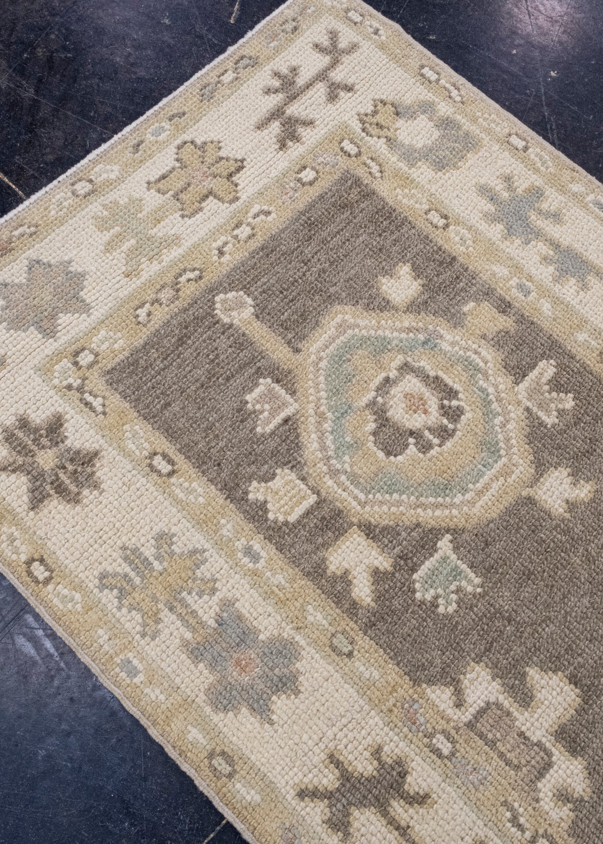 Turkish Oushak Runner Rug 2'6" x 16'2" #16675