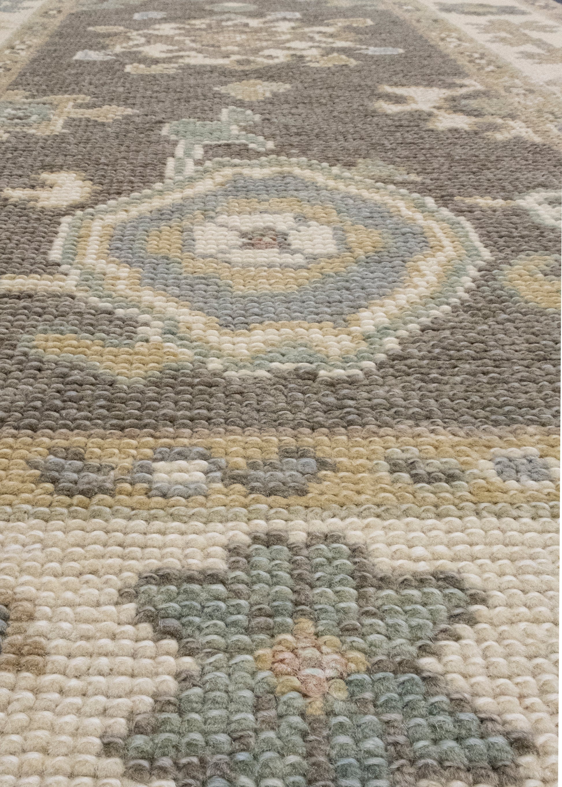 Turkish Oushak Runner Rug 2'6" x 16'2" #16675