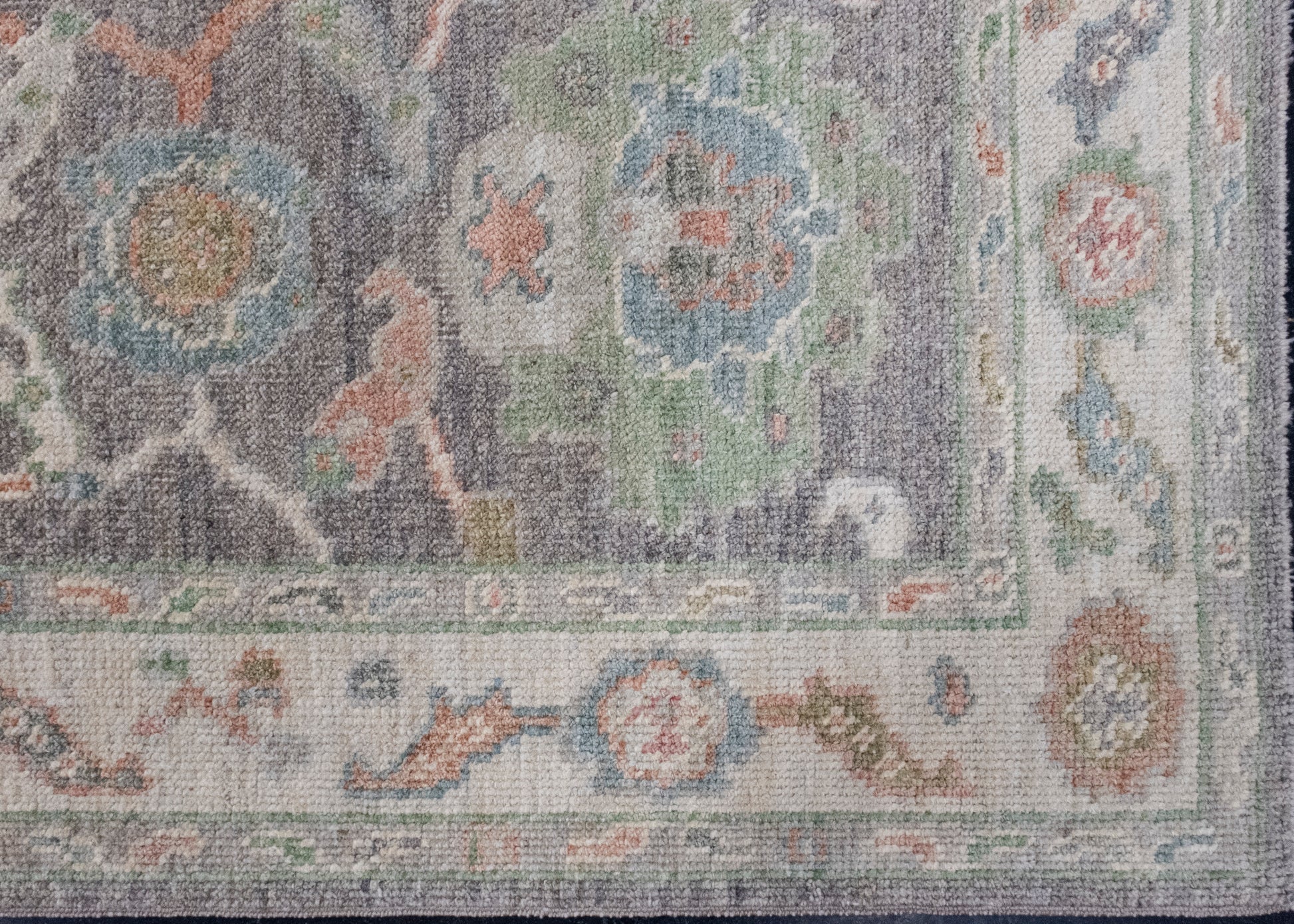 Turkish Oushak Runner Rug 2'8" x 14'3" #16339