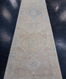 Turkish Oushak Runner Rug 2'11" x 13'8" #16320