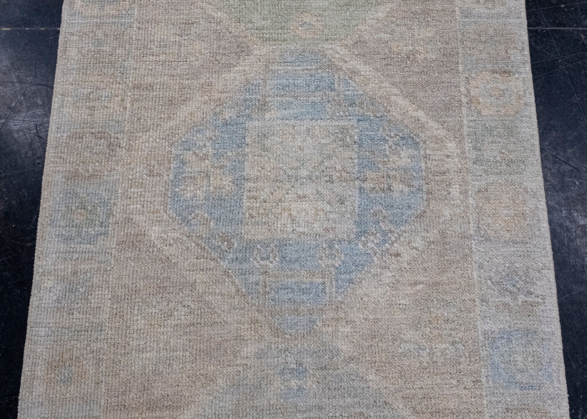 Turkish Oushak Runner Rug 2'11" x 13'8" #16320