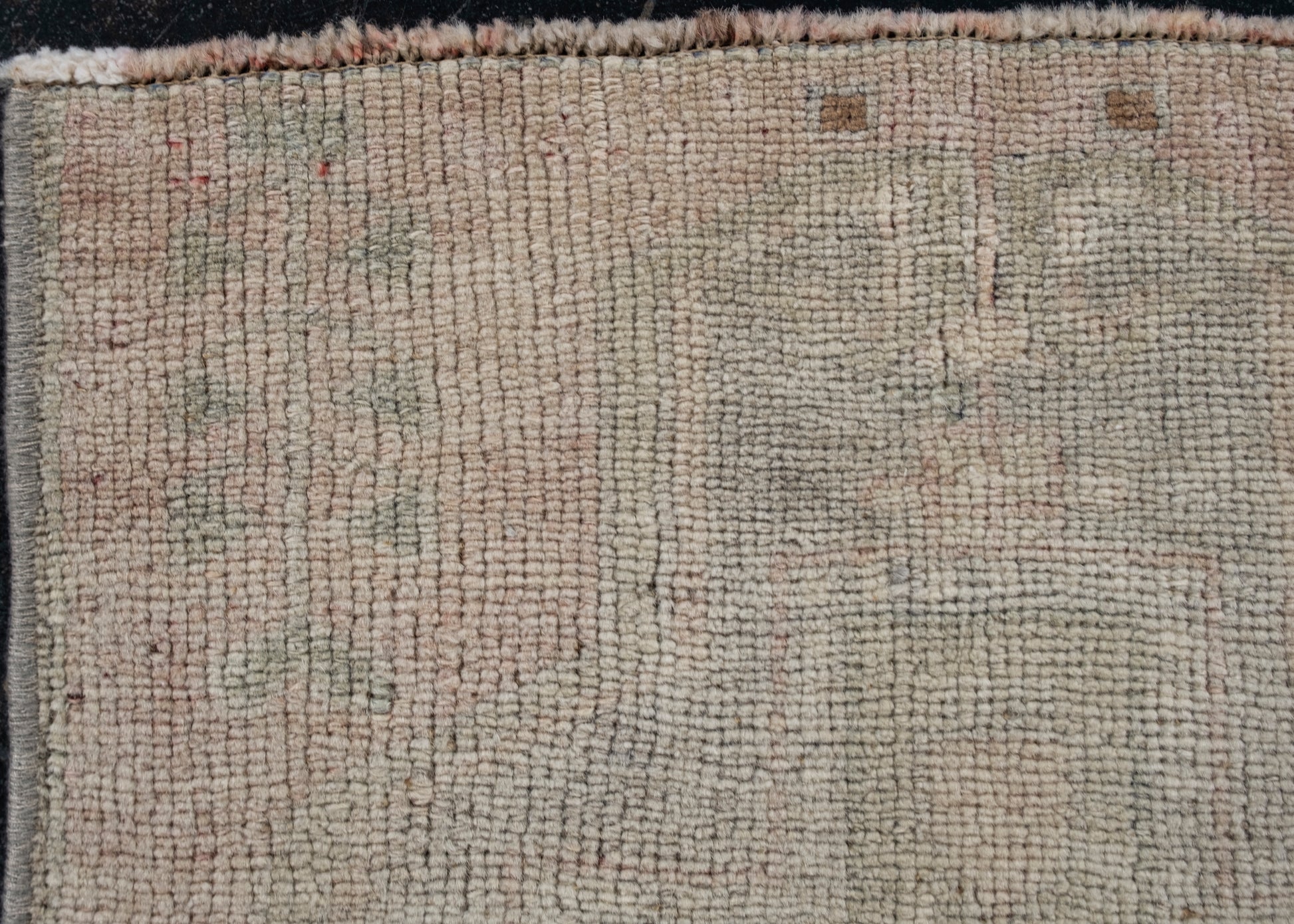 Oriental Hand Knotted Vintage Turkish Mini Rug 1'4" x 2'11" #10608
