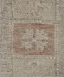 Oriental Hand Knotted Vintage Turkish Mini Rug 1'4" x 2'11" #10608