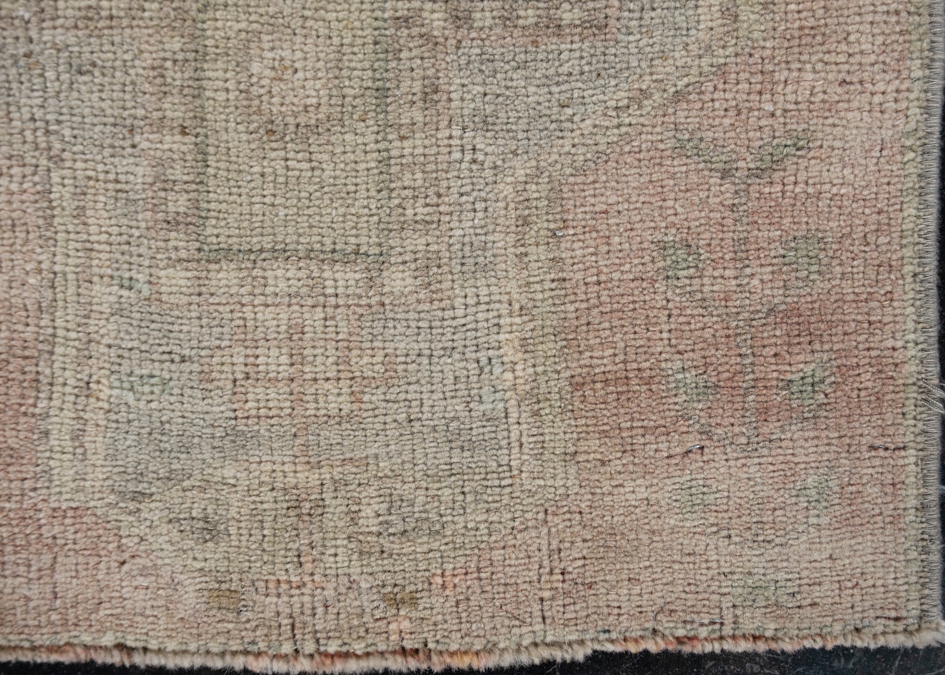 Oriental Hand Knotted Vintage Turkish Mini Rug 1'4" x 2'11" #10608