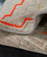 Oriental Hand Knotted Vintage Turkish Mini Rug 1'3" x 3' #10495
