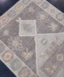 Turkish Oushak Runner Rug 2'11" x 13'9" #16416