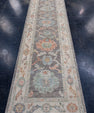 Turkish Oushak Runner Rug 2'10" x 12'4" #16019