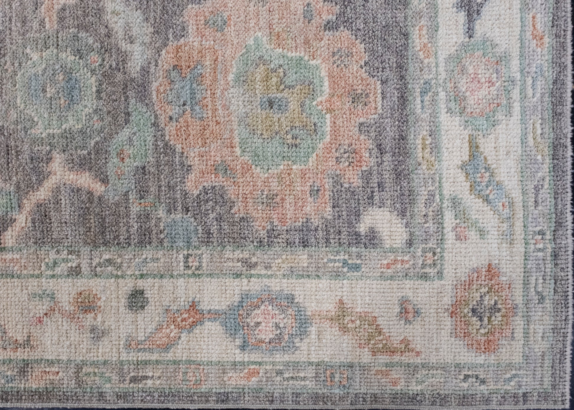 Turkish Oushak Runner Rug 2'10" x 12'6" #16260