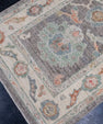 Turkish Oushak Runner Rug 2'10" x 12'4" #16008