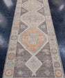 Turkish Oushak Runner Rug 2'11" x 10'4" #16359