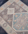 Turkish Oushak Runner Rug 2'11" x 10'4" #16359