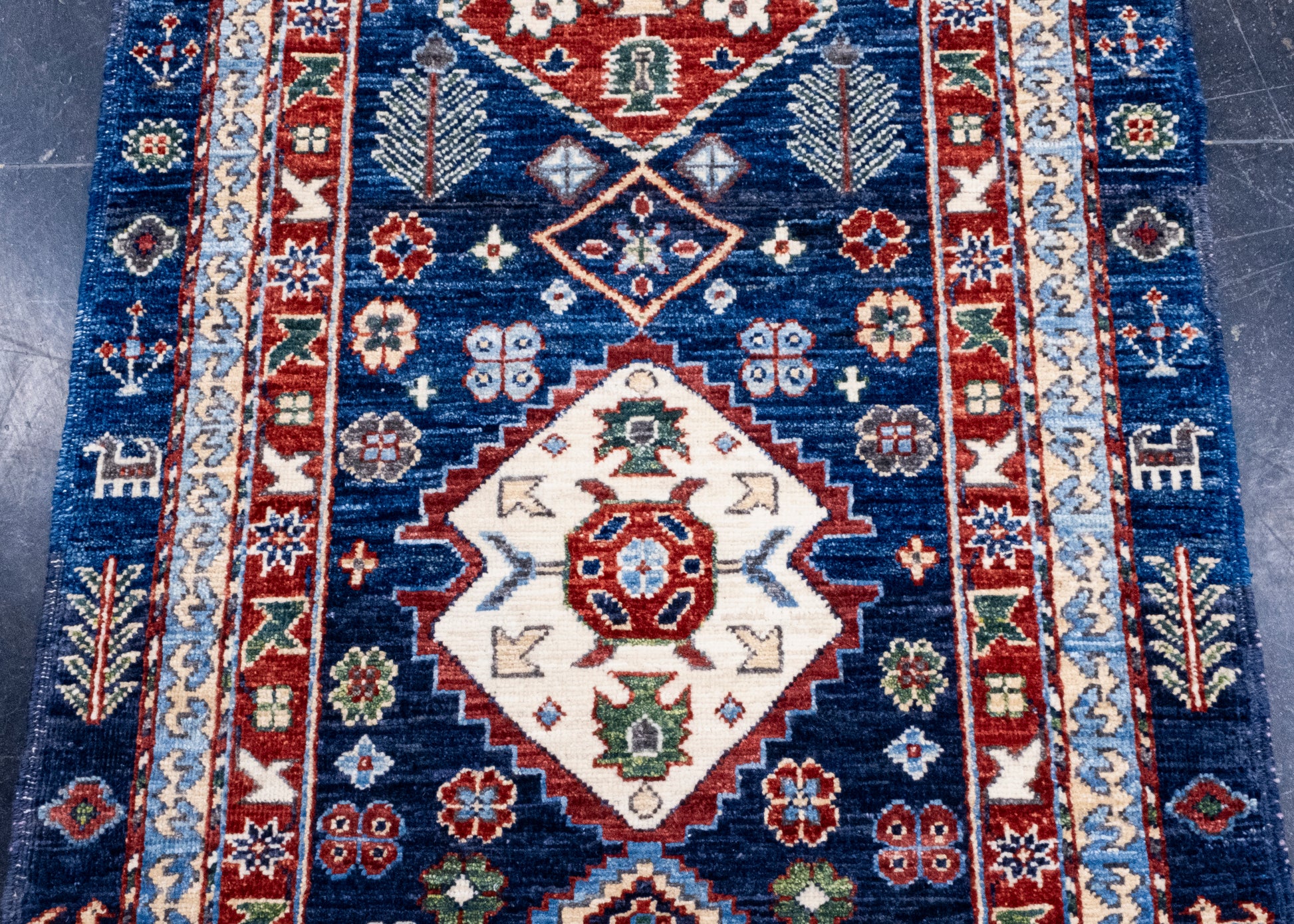 Oriental Hand Knotted Runner Rug 2'8" x 10'1" #AR-9006