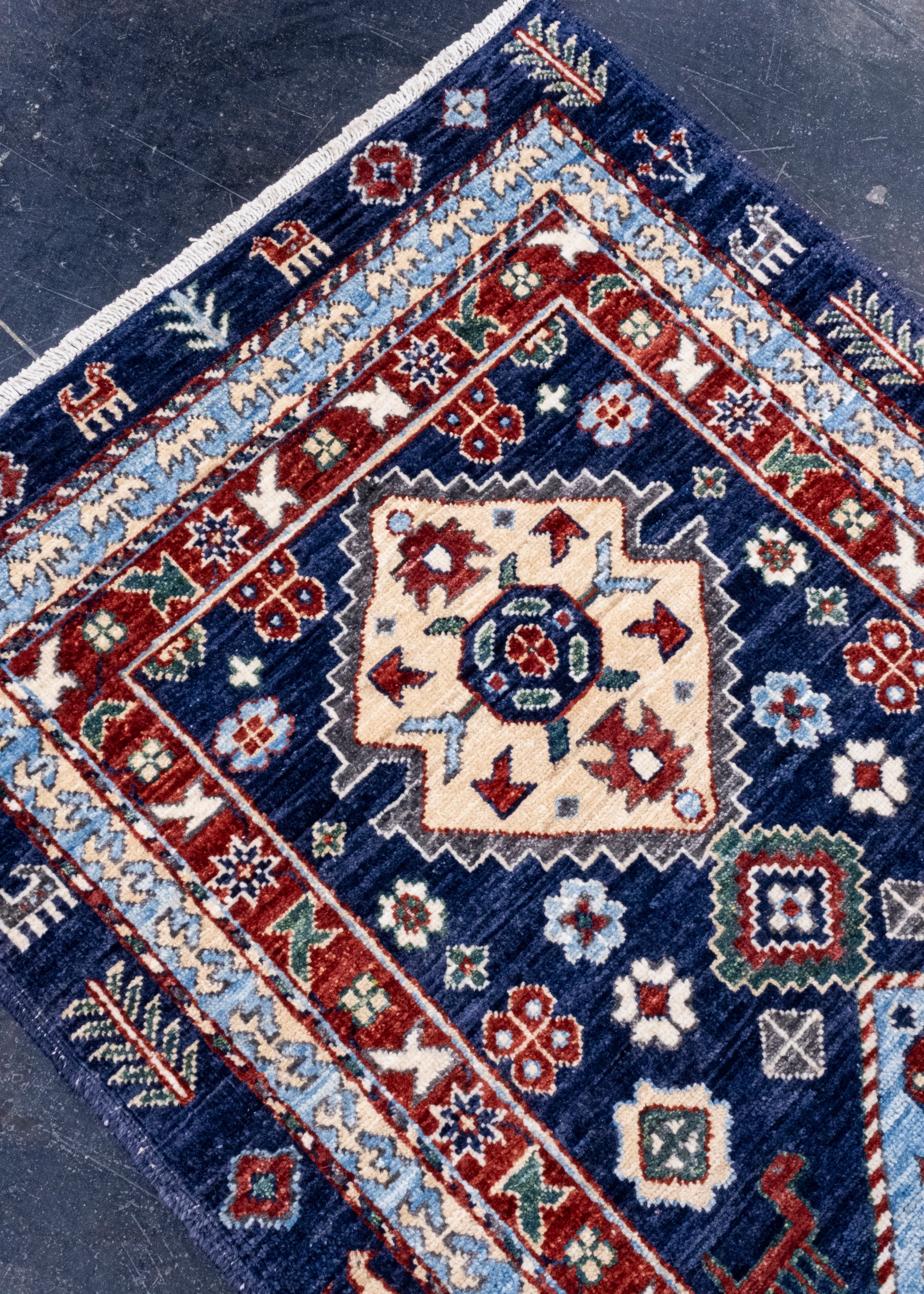 Oriental Hand Knotted Runner Rug 2'8" x 10'1" #AR-9006