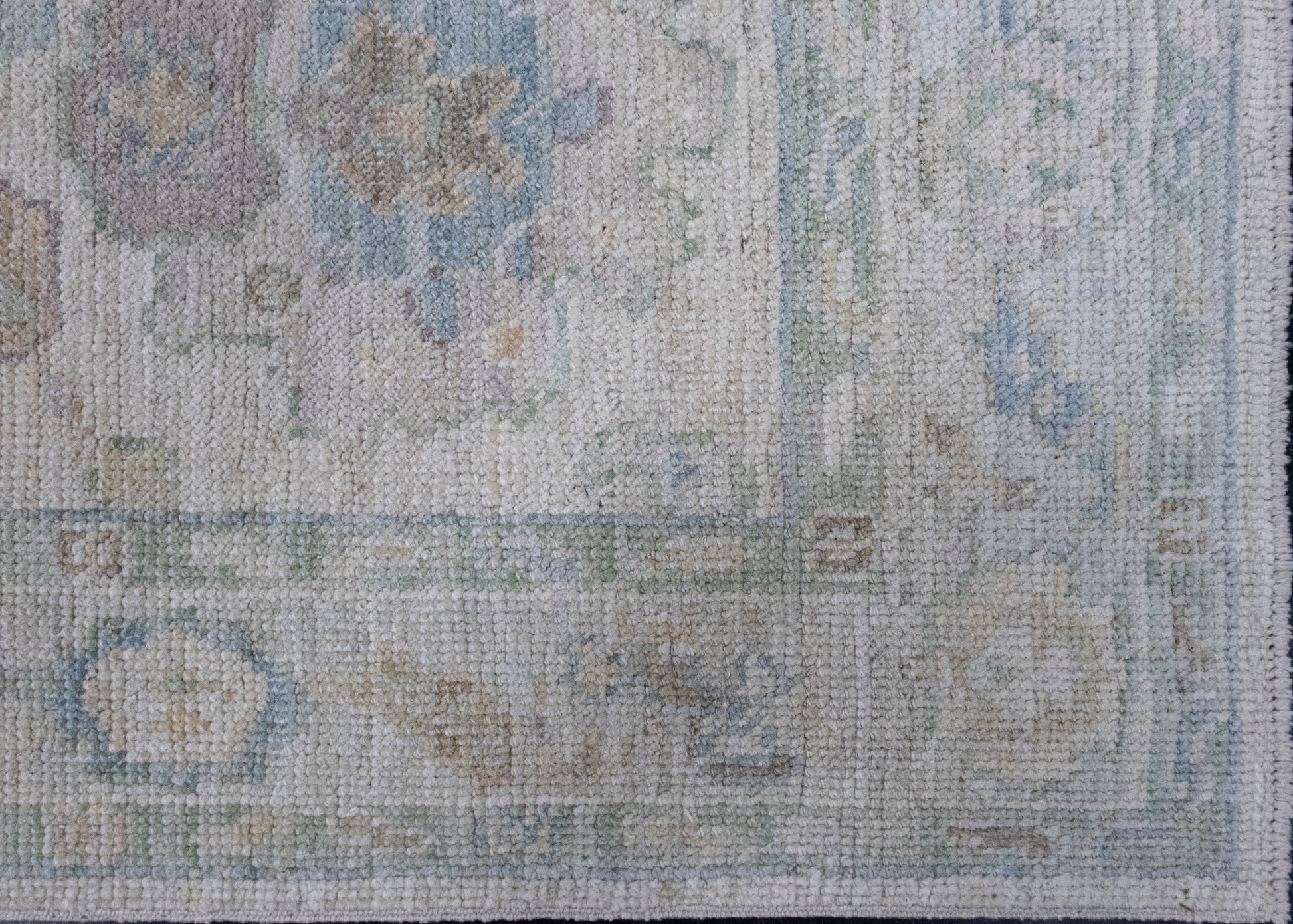 Turkish Oushak Runner Rug 2'7" x 10'3" #16305