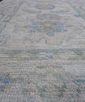 Turkish Oushak Runner Rug 2'7" x 10'3" #16305